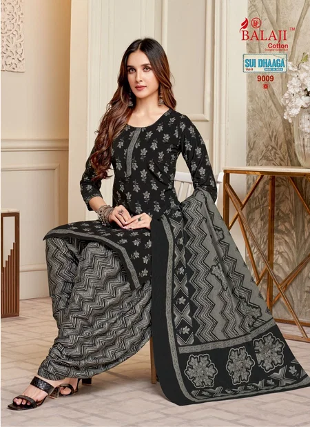 Balaji Sui Dhaaga Vol 9 Printed Cotton Dress Material Wholesalers In Surat